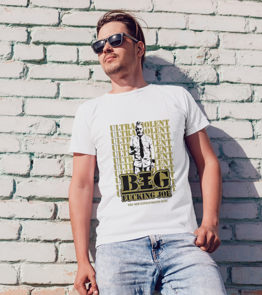 BIG FCKING JOE ULTRAVIOLENT ICON NEW ULTRAVIOLENT T-Shirt