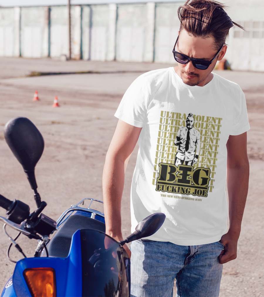 BIG FCKING JOE ULTRAVIOLENT ICON NEW ULTRAVIOLENT T-Shirt