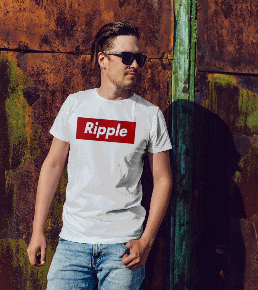 Joey Swoll Ripple Bold Red Box T-Shirt