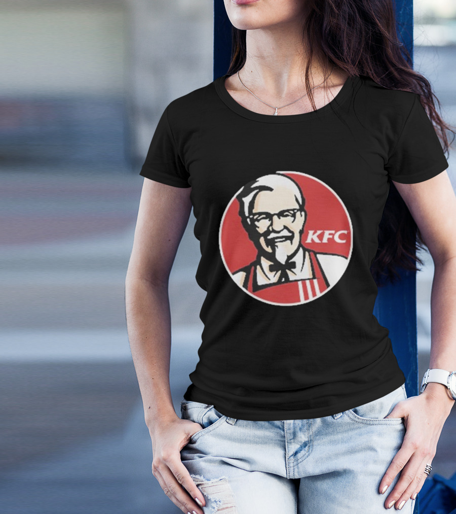 KFC Colonel Sanders Red Circle T-Shirt