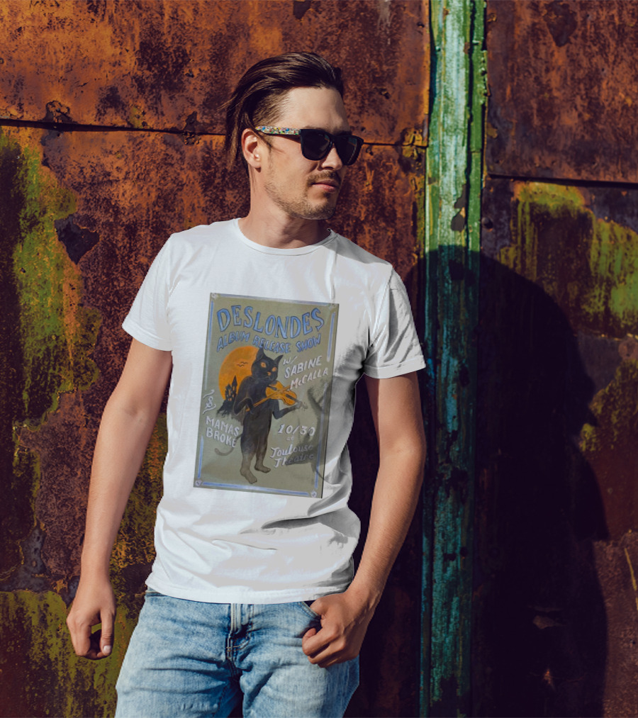 The Deslondes Album Release Show W/ Sabine McCalla Mamas Broke 10/30 At Toulouse Theatre T-Shirt