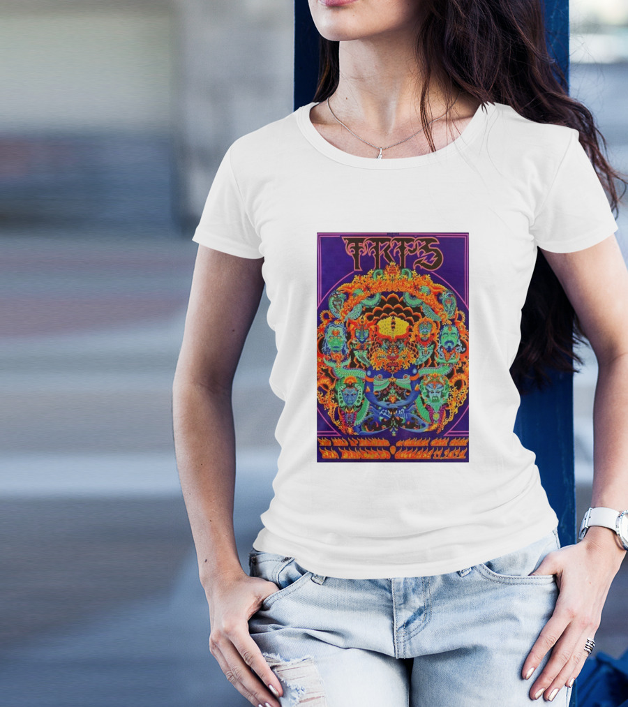 TRPS Show The Hall Of Flowers Golden Gate Park Saturday Oct 19 2024 San Francisco Psychedelic T-Shirt