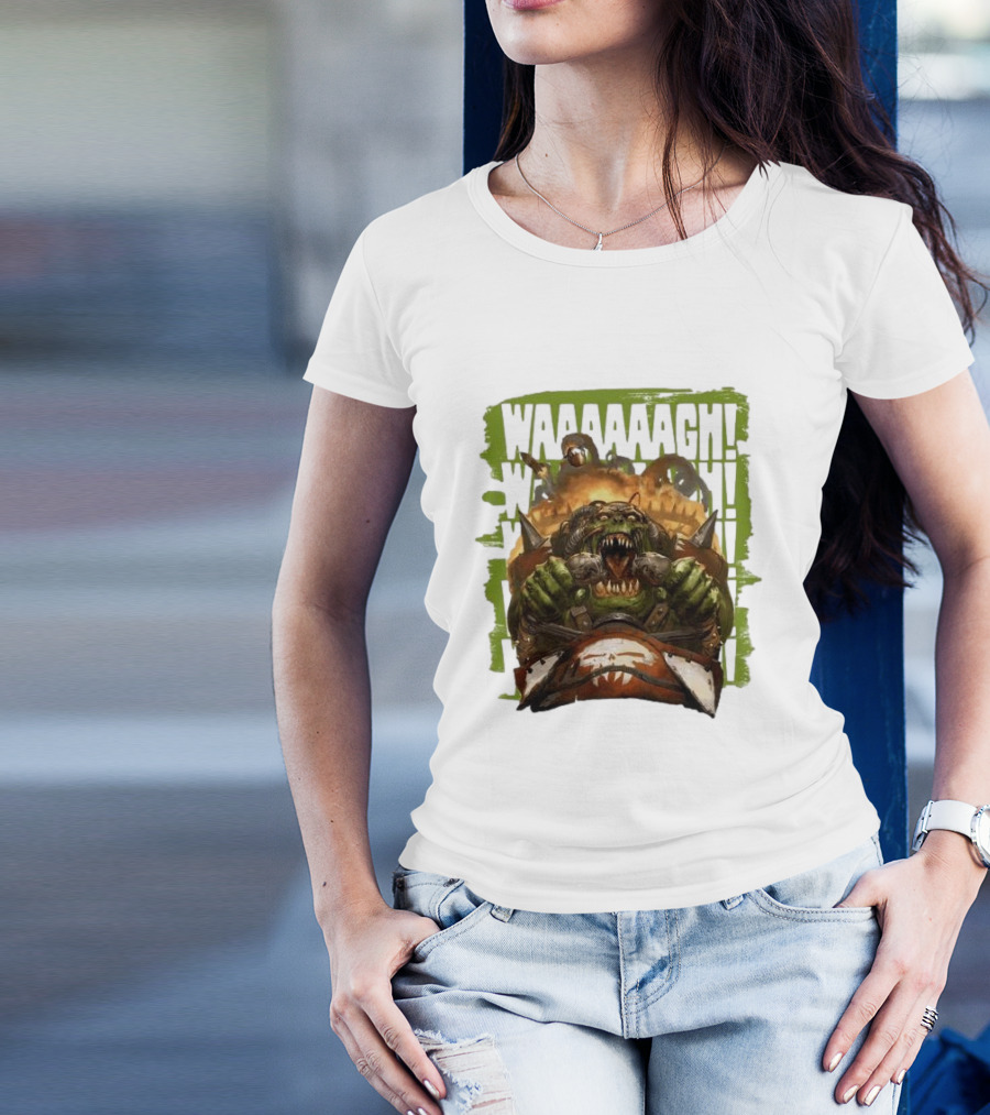 Waaagh Orks Speed Freaks Waaagh Ork Driving Symbolism T-Shirt