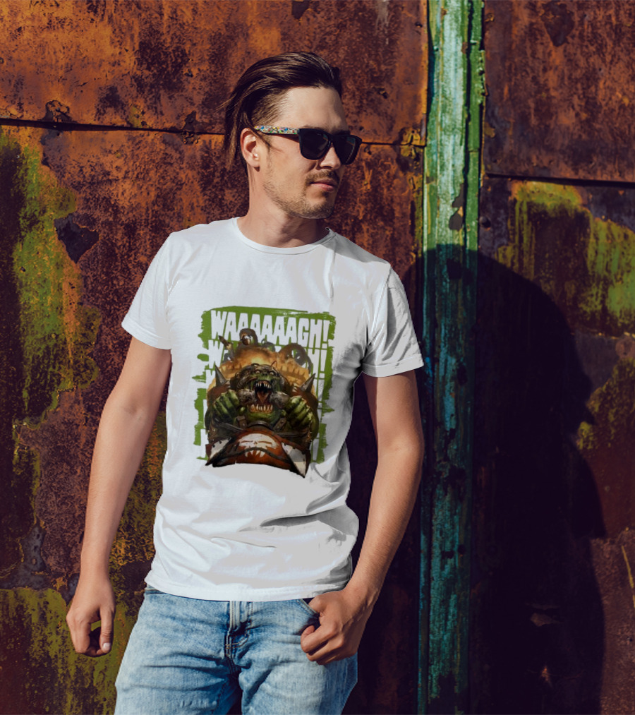 Waaagh Orks Speed Freaks Waaagh Ork Driving Symbolism T-Shirt