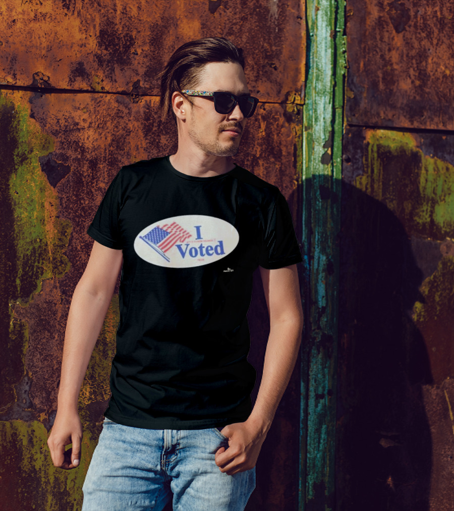 Pork I Voted Sticker I Got In Trouble Because I Voted Twice T-Shirt