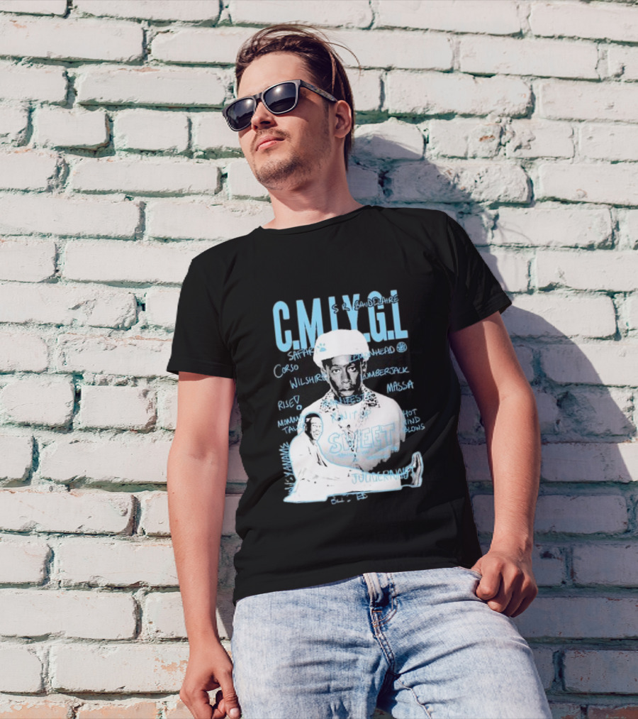C.M.I.Y.G.L. Tyler Call Me If You Get Lost Sweet Journey S.R. Baudelaire Portrait Saffron Lemonhead Corso Wilshire Lumberjack Massa T-Shirt