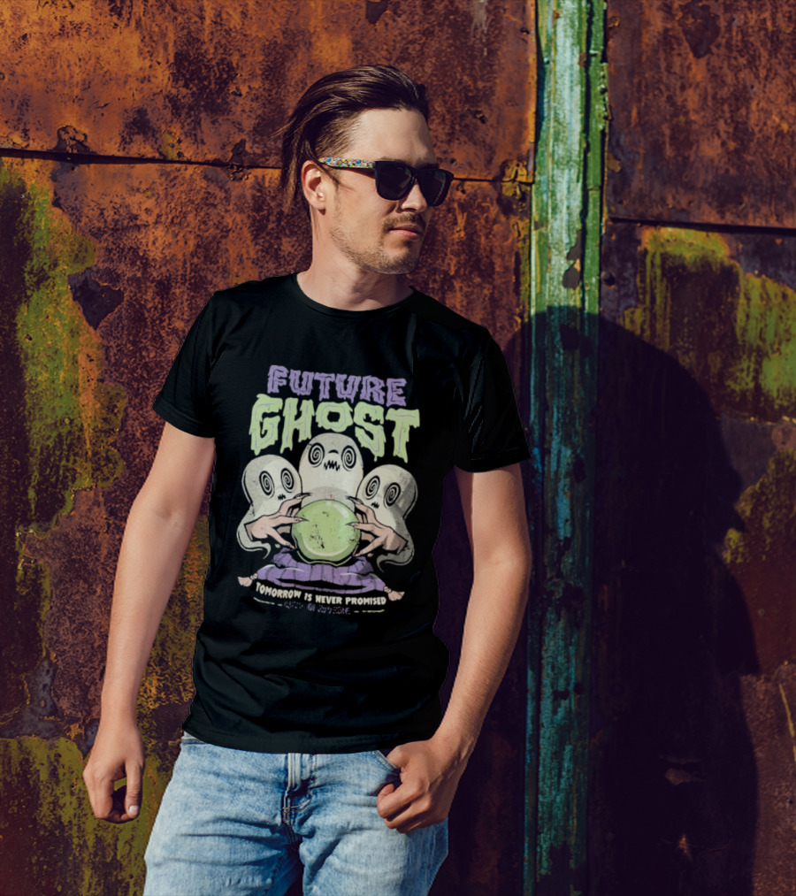 Future Ghost Tomorrow Is Never Promised Crystal Ball Demon T-Shirt