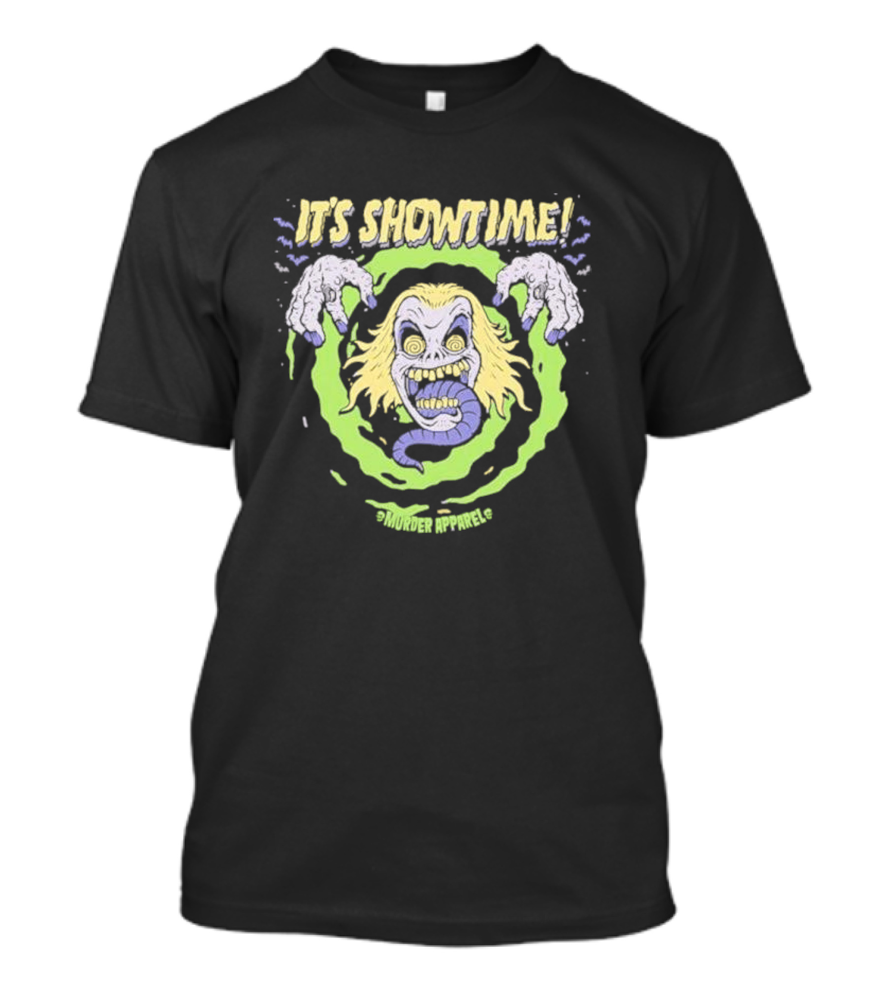 It's Showtime Murder Apparel Halloween 2024 Horror Character T-Shirt