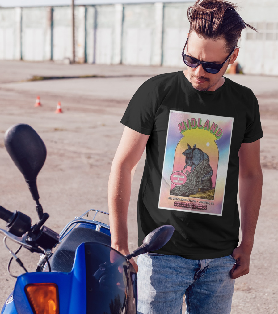 Midland With Jackson Dean And Corey Kent Red Rocks Amphitheatre Morrison CO October 12 T-Shirt