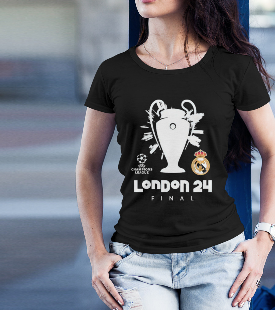 Real Madrid Champions League London 24 Final Hala Madrid T-Shirt