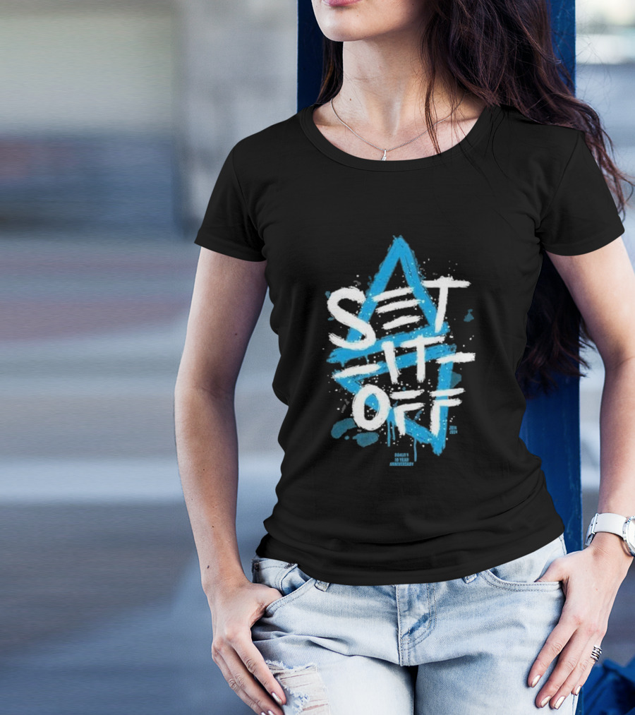 Set It Off Duality 10 Year Anniversary 2014-2024 T-Shirt