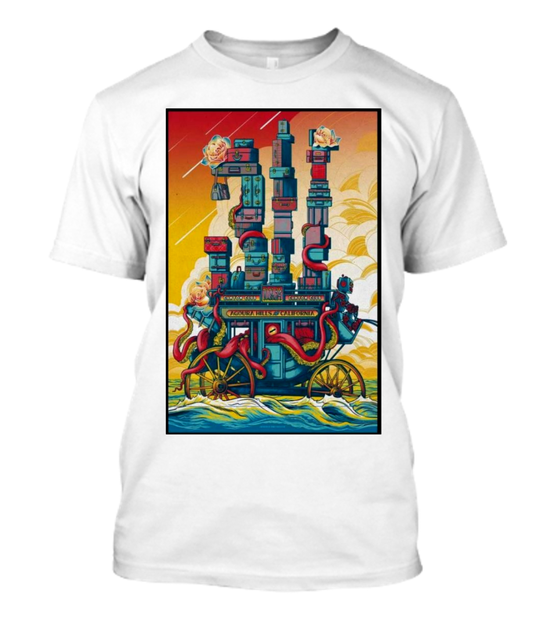 311 Canyon Club Agoura Hills California Oct 19 2024 Tour Surreal T-Shirt