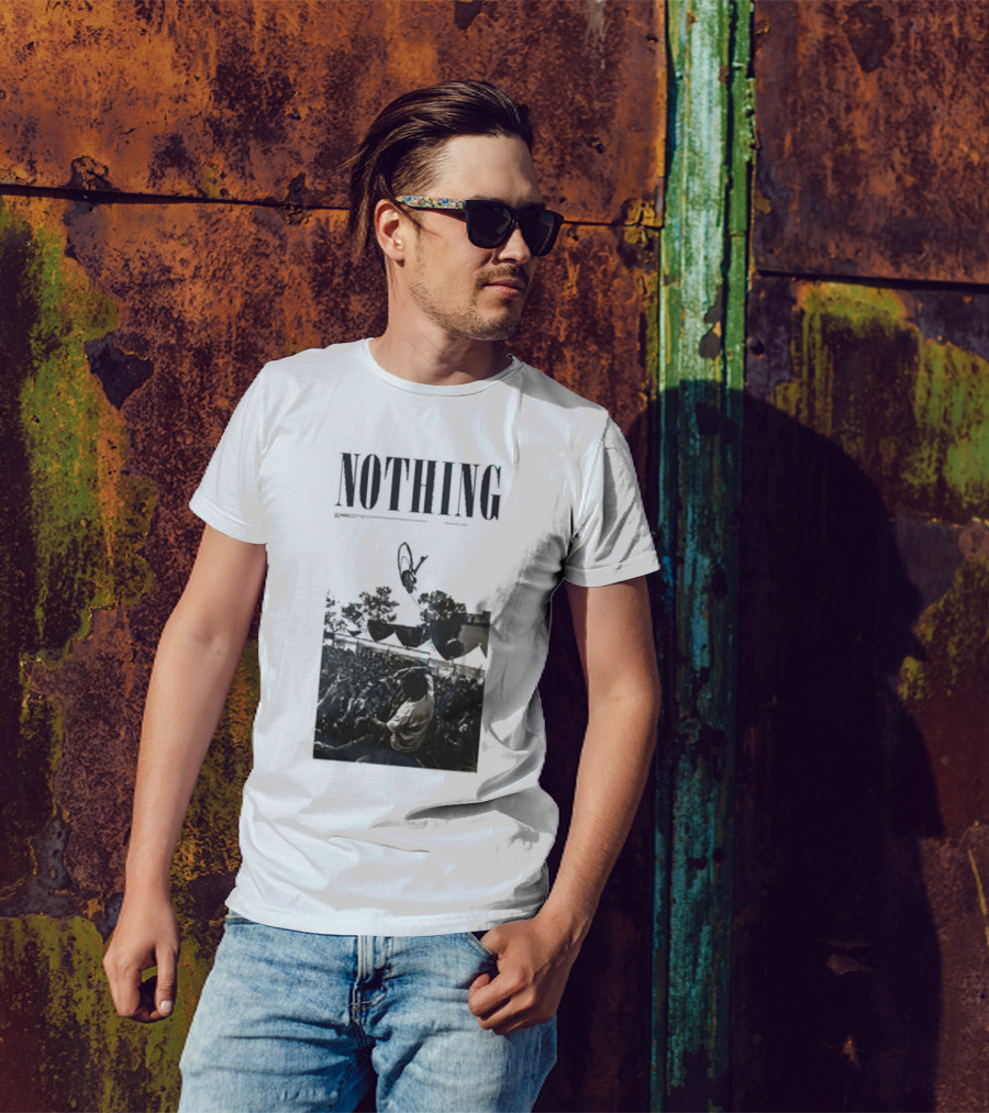 Band Of Nothing If You Feel Like Letting Go 2024 Crowd Surfing Festival Scene T-Shirt