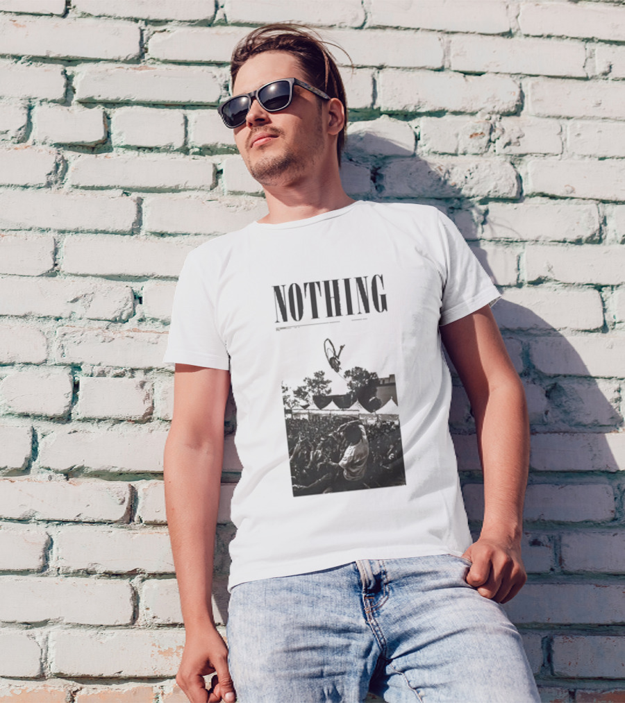 Band Of Nothing If You Feel Like Letting Go 2024 Crowd Surfing Festival Scene T-Shirt