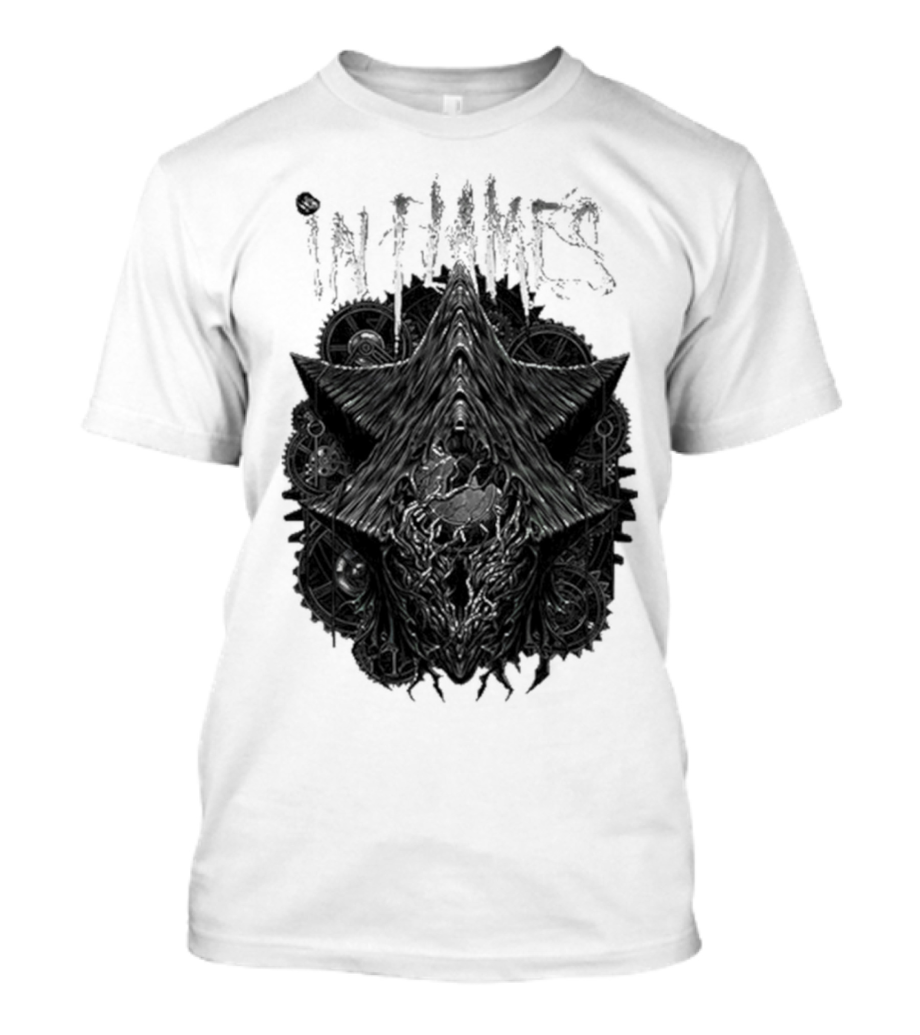 In Flames 2024 Mechanical Star Gear T-Shirt