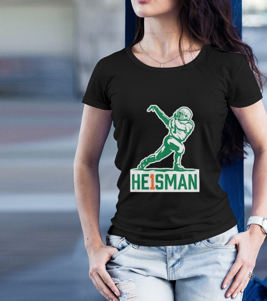 Cam Ward Heisman He1sman Football T-Shirt