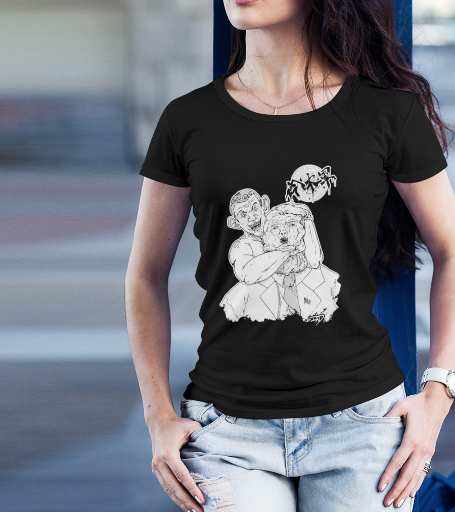 Minoru Suzuki Choking Out Donald Trump T-Shirt