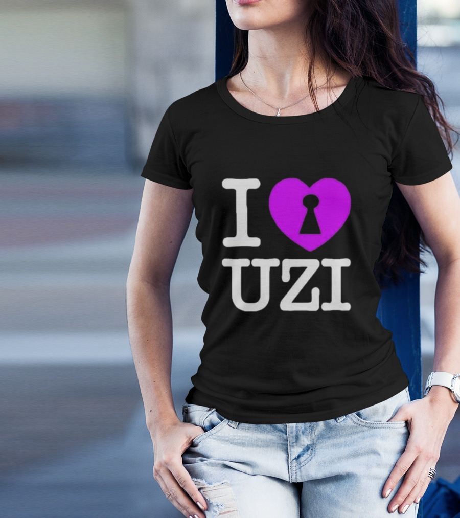 Eternal Atake 2 I Lock Heart Uzi I Love Uzi T-Shirt