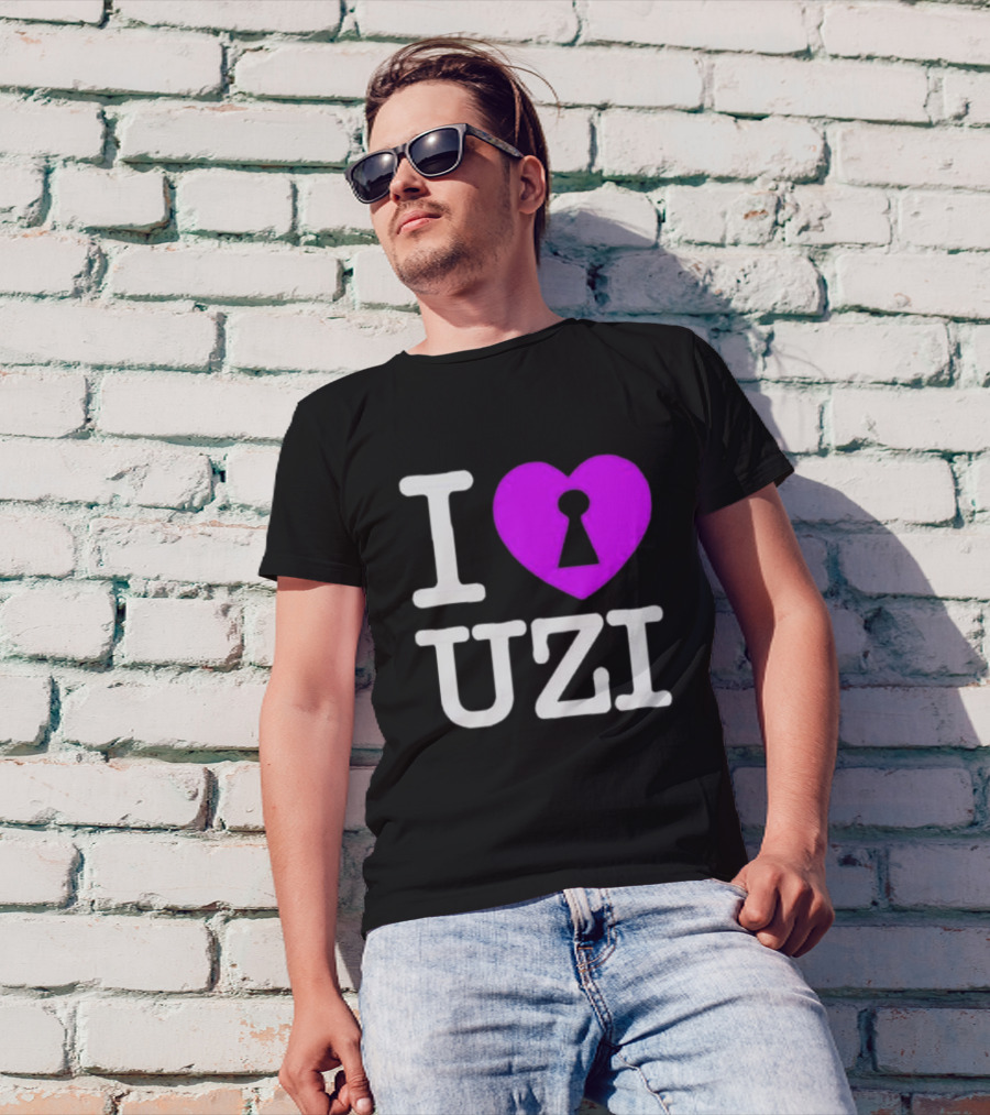 Eternal Atake 2 I Lock Heart Uzi I Love Uzi T-Shirt