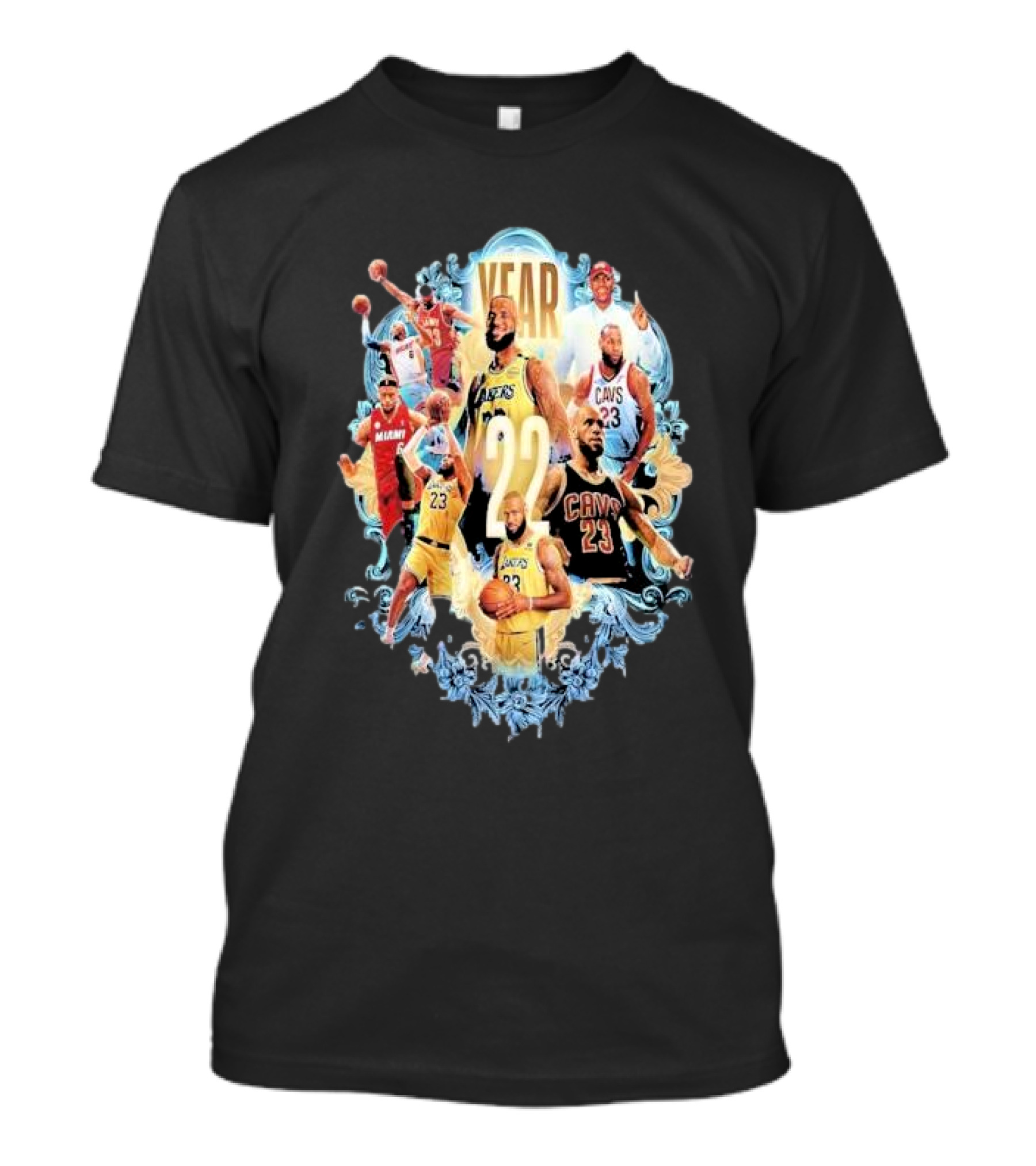 Year 22 Legend Lebron James NBA Season Players T-Shirt