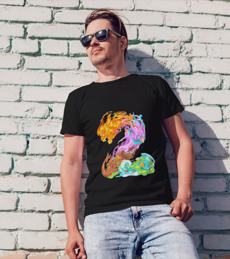 Rivals Of Aether 2 Elemental Creatures Number T-Shirt