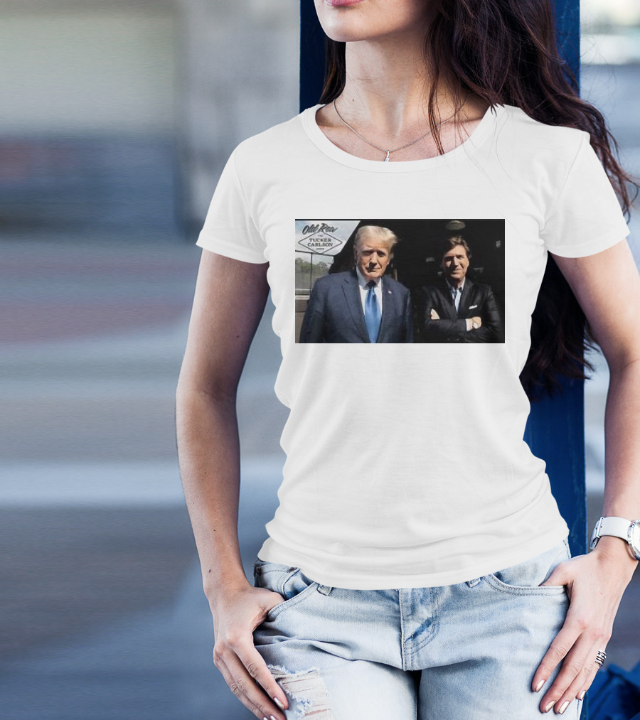 Old Row Tucker Carlson Network Interview T-Shirt