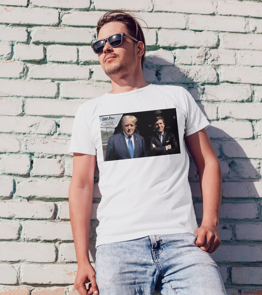 Old Row Tucker Carlson Network Interview T-Shirt