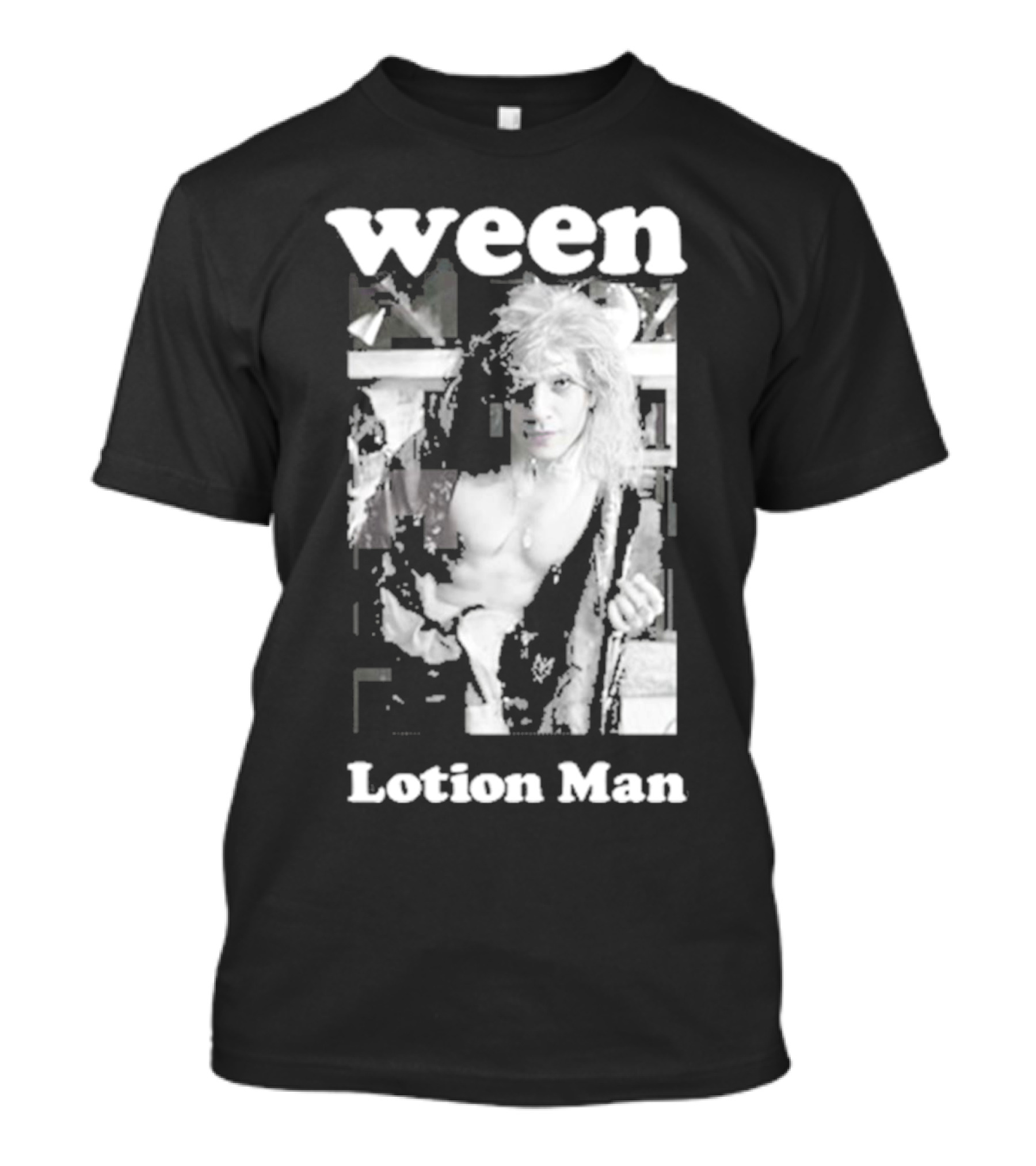 Ween Lotion Man Retro Graphic Tee Rock T-Shirt
