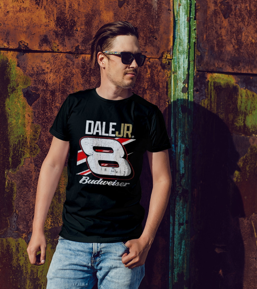 Dale Jr 8 Budweiser Racing T-Shirt