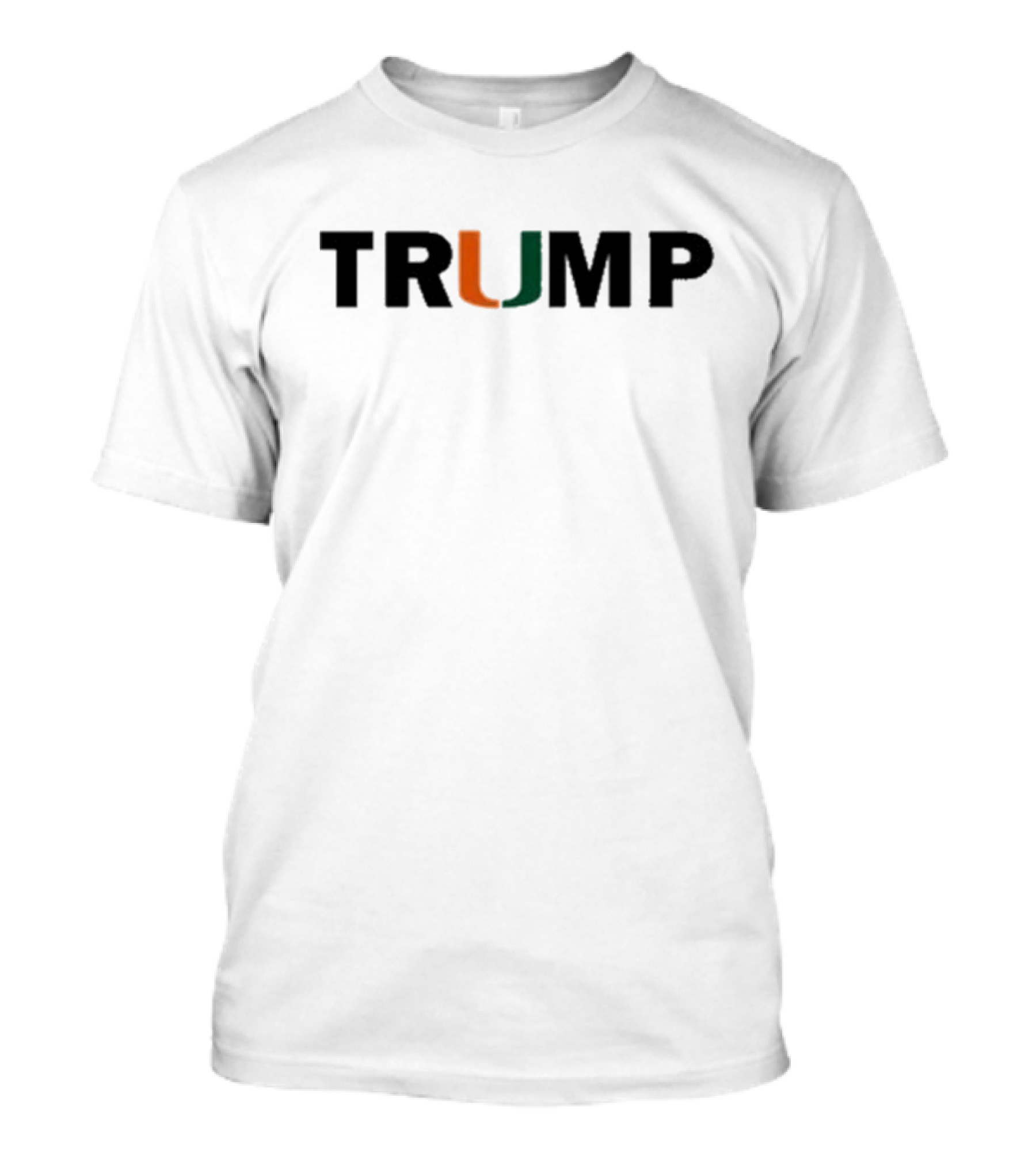 Jon Drummond M’Ed Miami Hurricanes Trump T-Shirt
