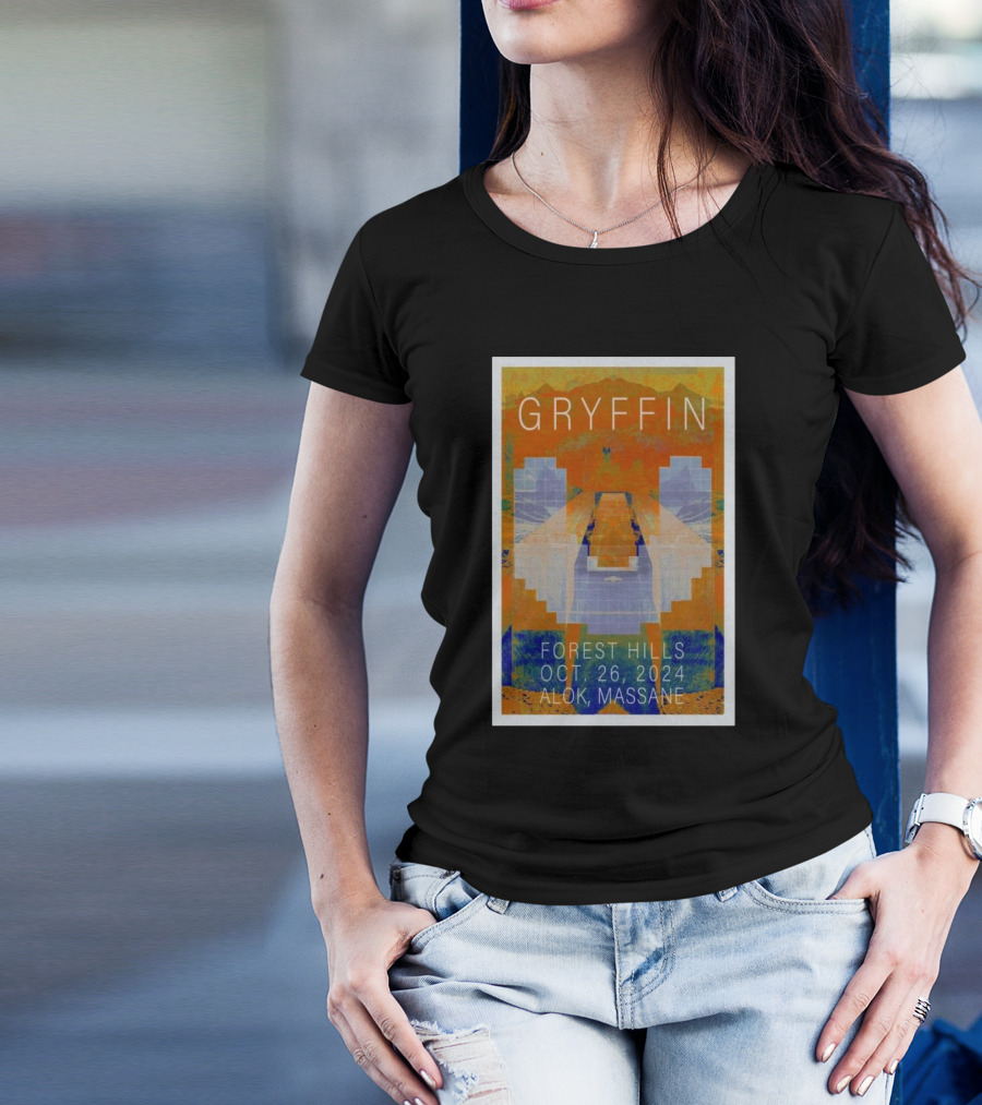 Gryffin Forest Hills Oct 26 2024 Alok Massane T-Shirt