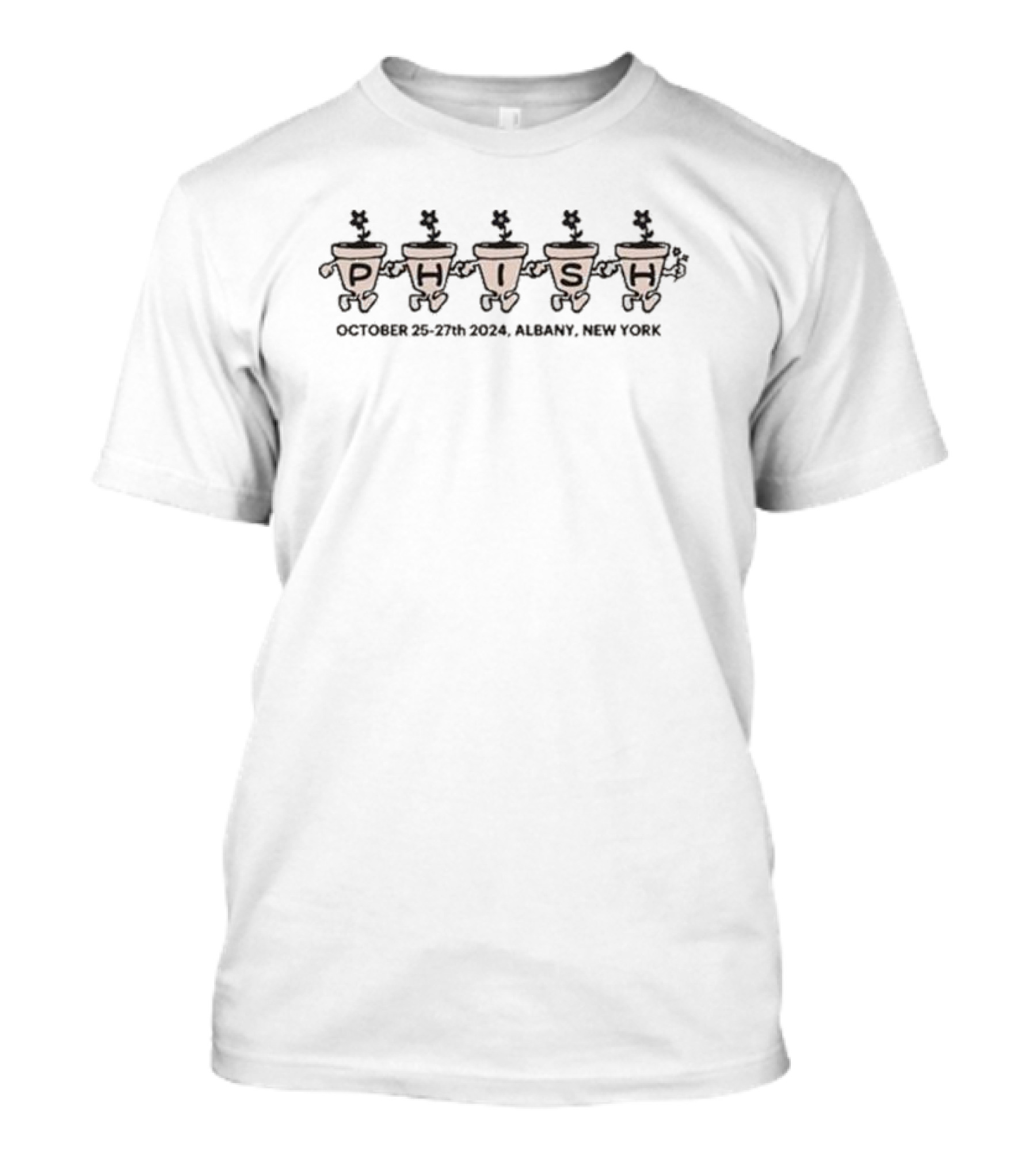 Phish Albany New York October 25-27 2024 Dancing Figures T-Shirt