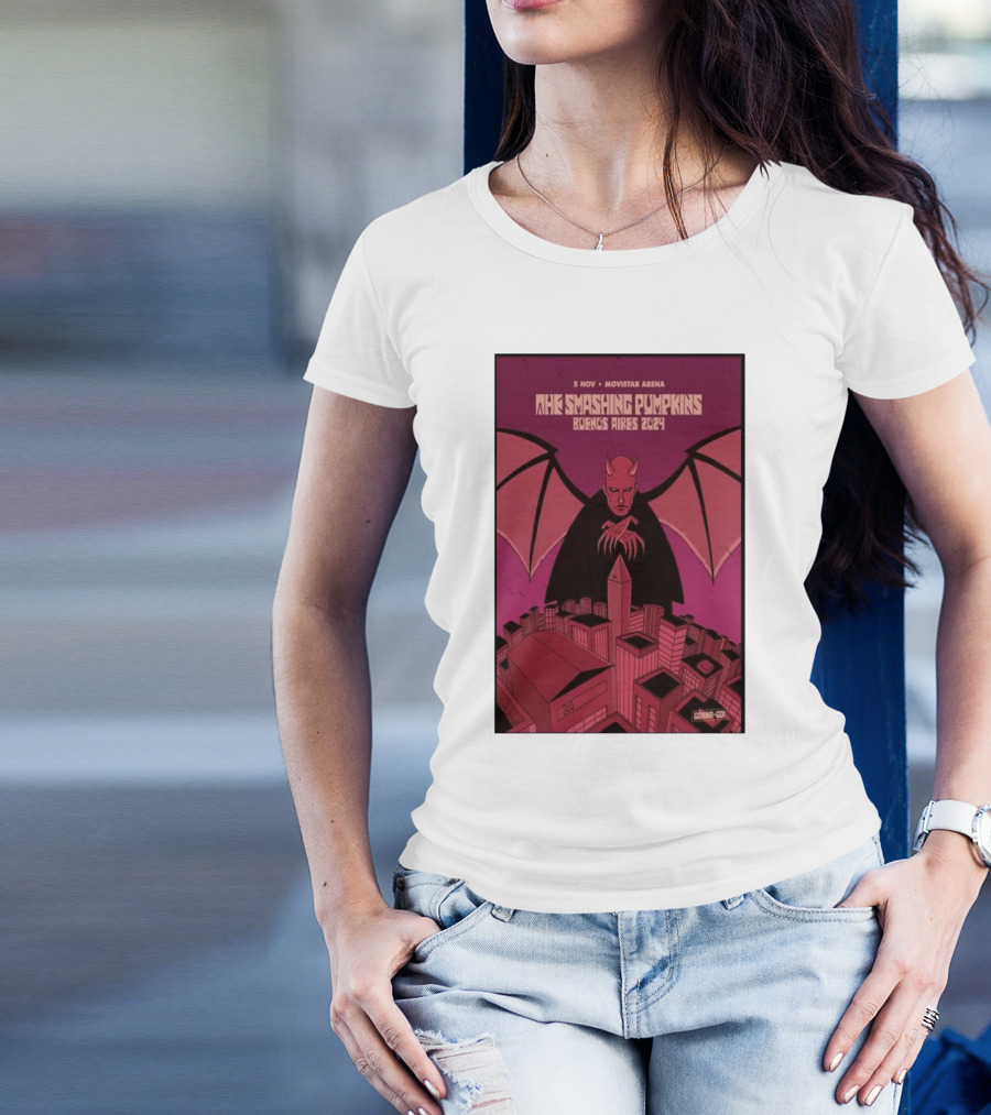 5 Nov Movistar Arena The Smashing Pumpkins Buenos Aires T-Shirt