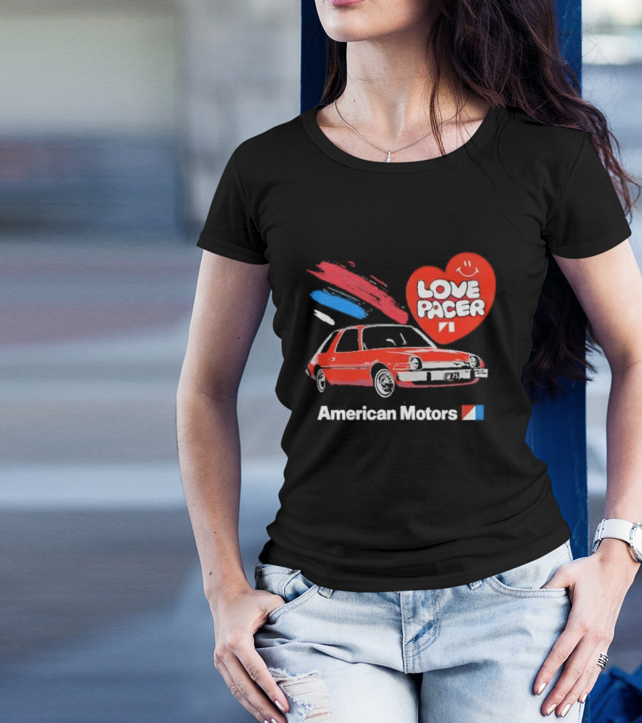 Love Pacer 75 American Motors Retro Style Car T-Shirt
