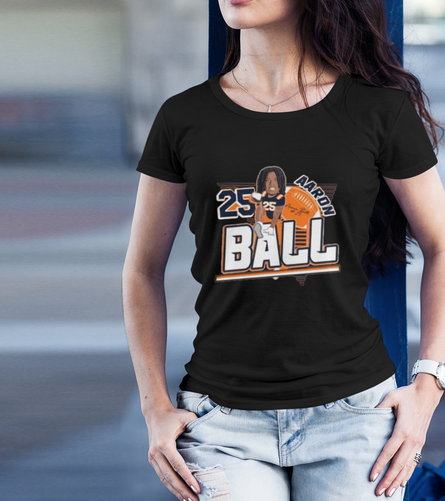 Illinois Aaron Ball 25 Running Back T-Shirt