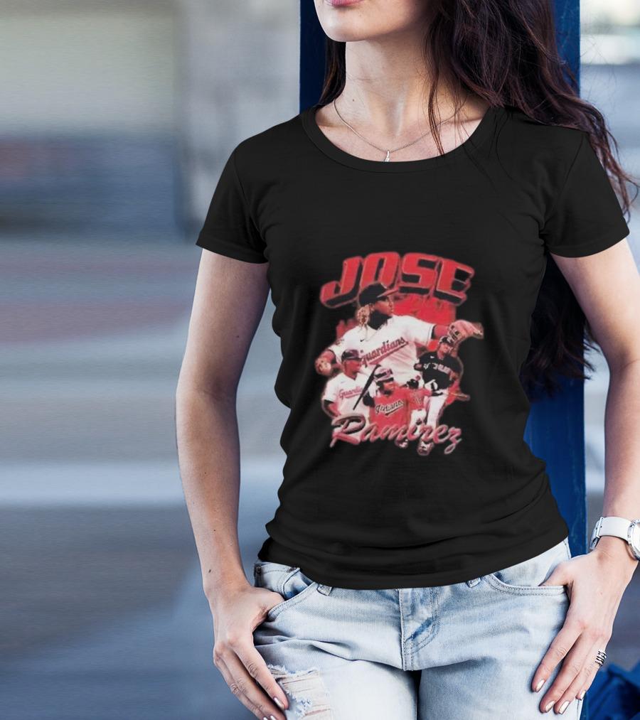 Jose Ramirez Guardians Indians Cleveland T-Shirt