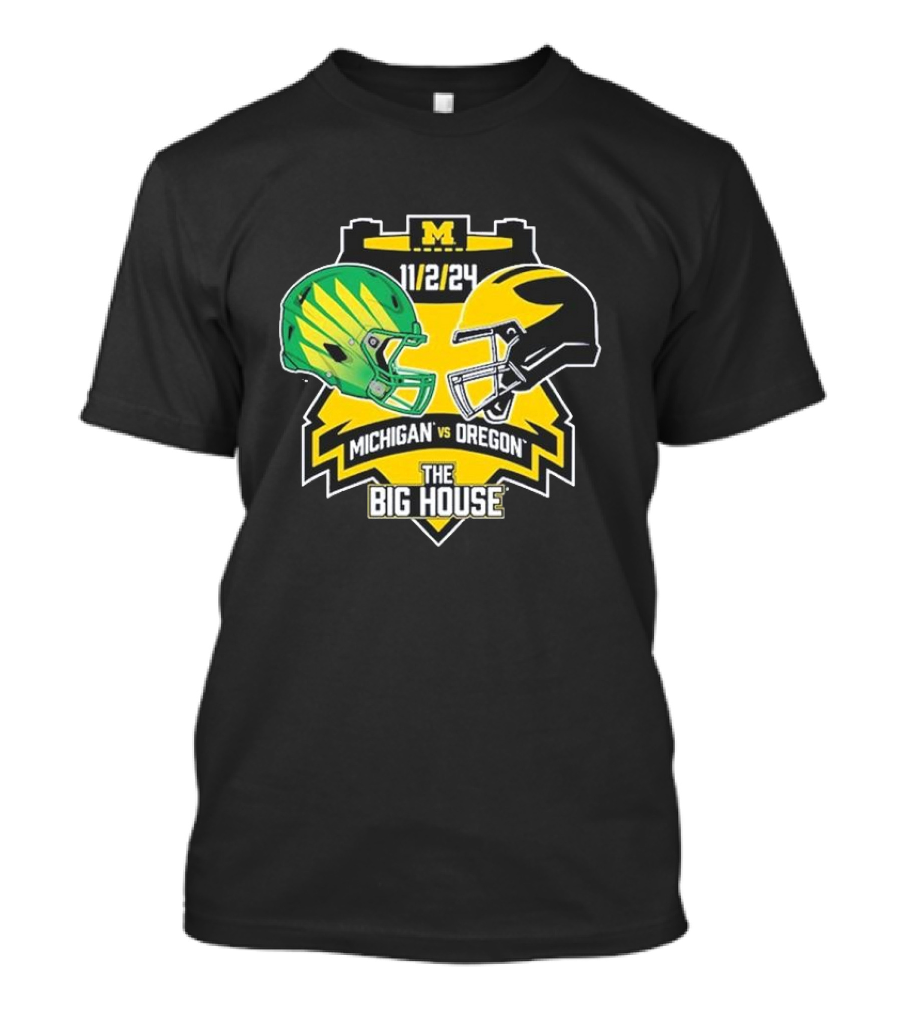 Michigan Vs Oregon The Big House 11 2 24 T-Shirt