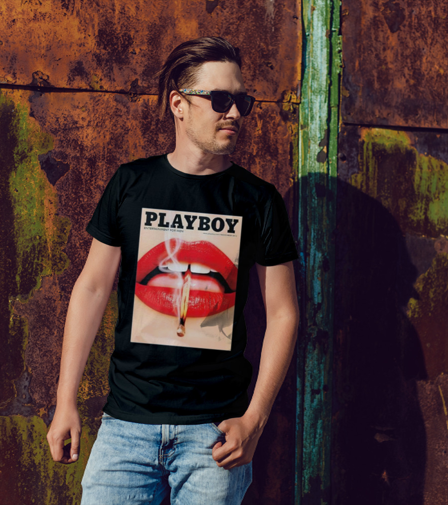 PLAYBOY Entertainment For Men The Indulgence Issue T-Shirt