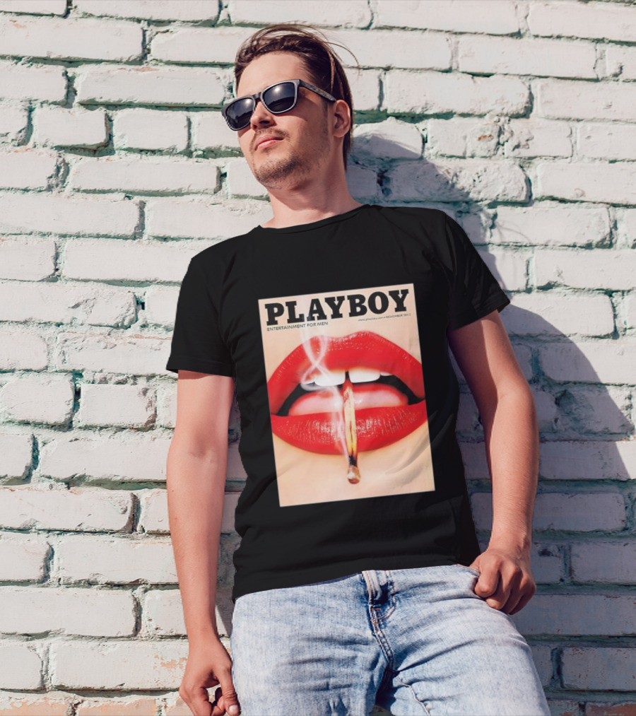 PLAYBOY Entertainment For Men The Indulgence Issue T-Shirt