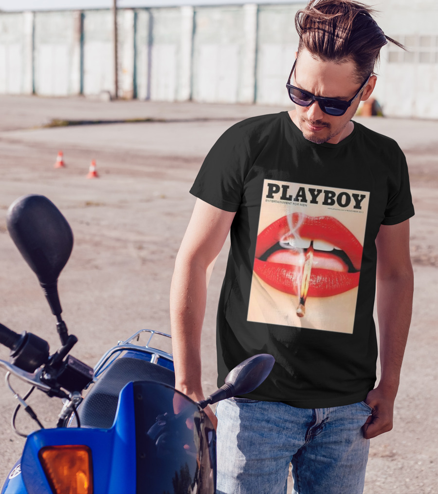PLAYBOY Entertainment For Men The Indulgence Issue T-Shirt
