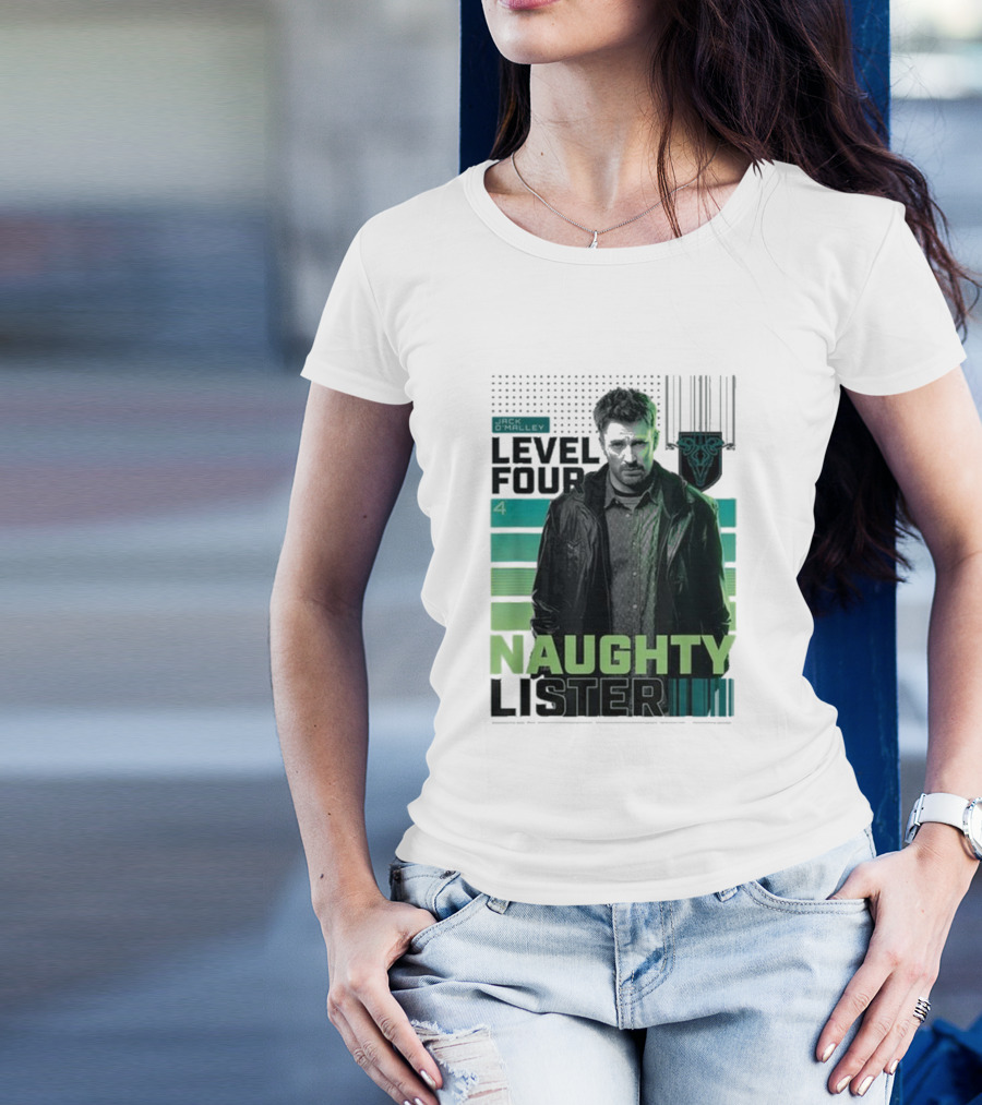 Jack O'Malley Level Four Naughty Lister T-Shirt