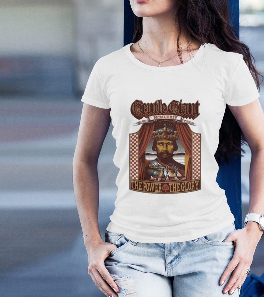 Gentle Giant 50th Anniversary MCMLXXIV The Power And The Glory T-Shirt
