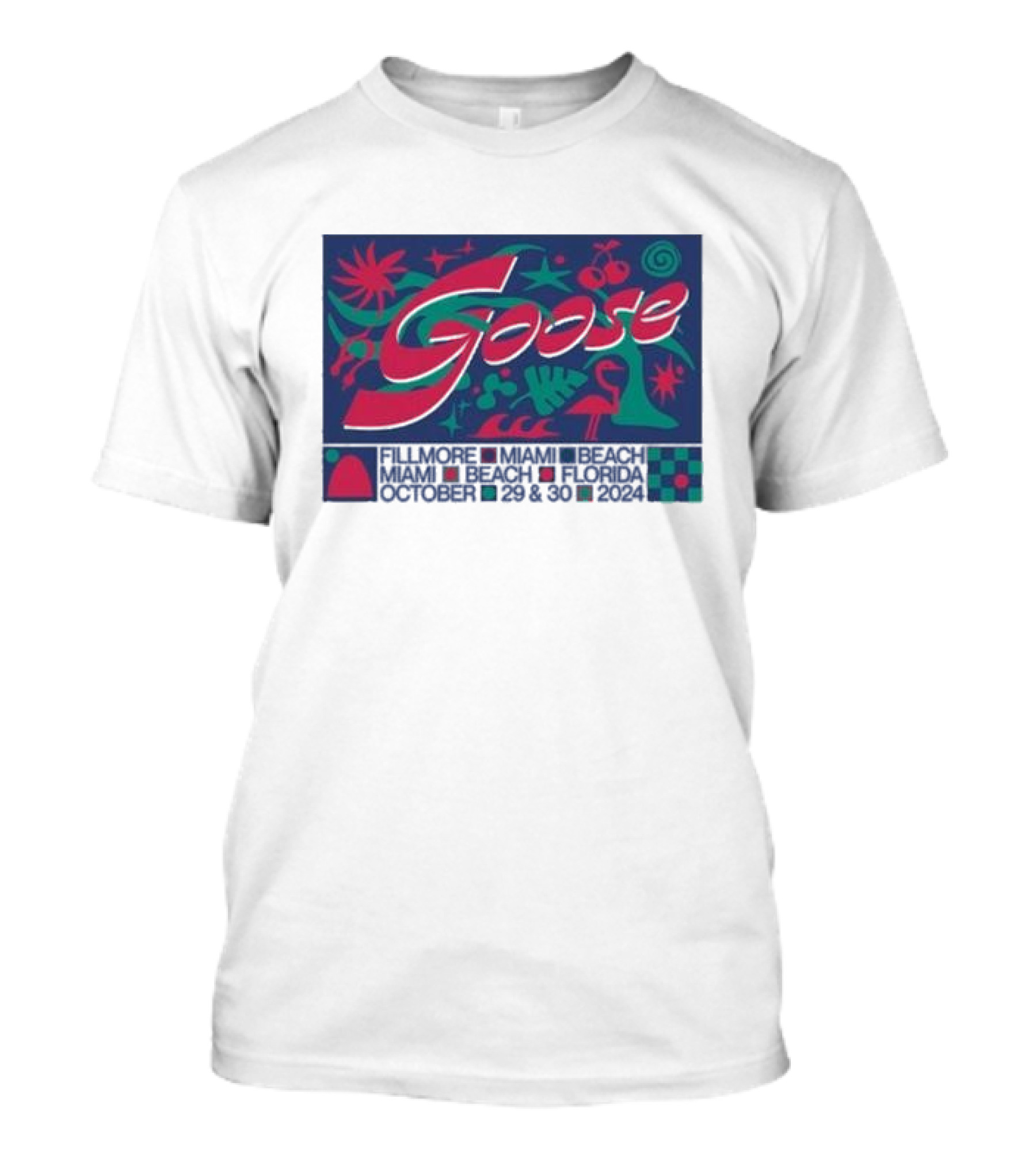Goose Fillmore Miami Beach Florida October 29 30 T-Shirt