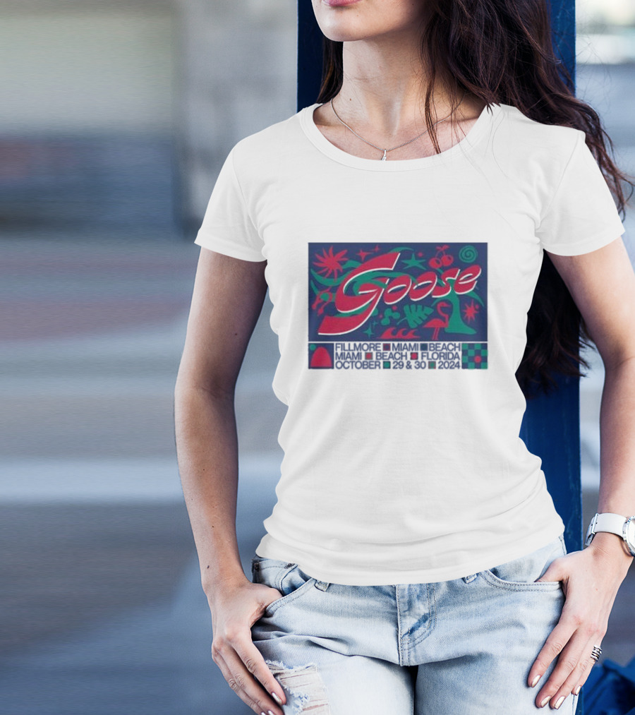 Goose Fillmore Miami Beach Florida October 29 30 T-Shirt