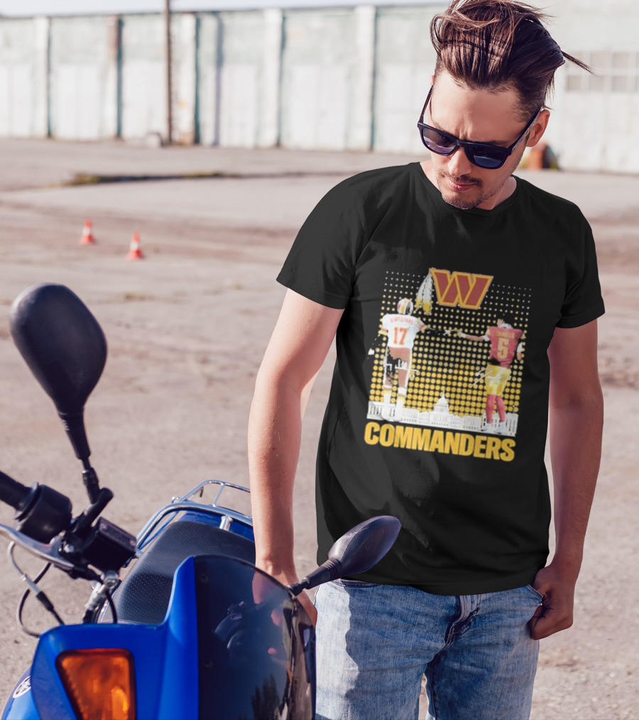 Williams Daniels Commanders Washington Football Legacy T-Shirt