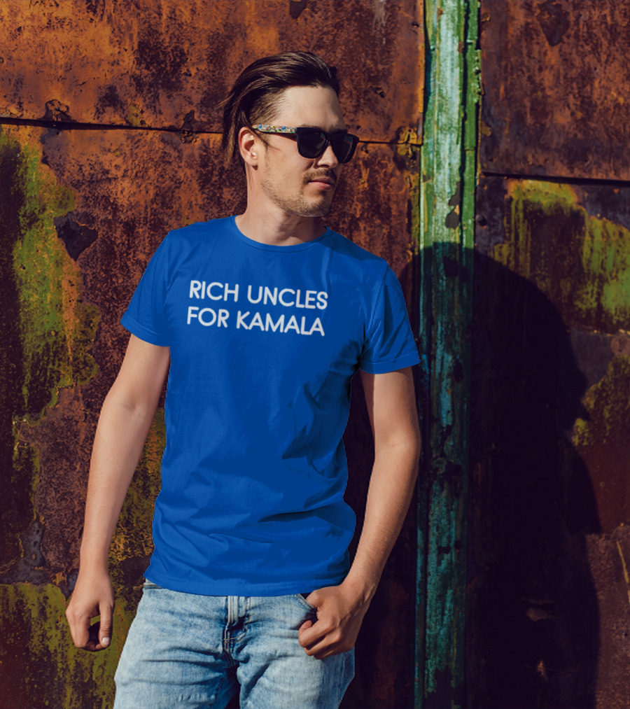 Anthony Mincey Rich Uncles For Kamala T-Shirt