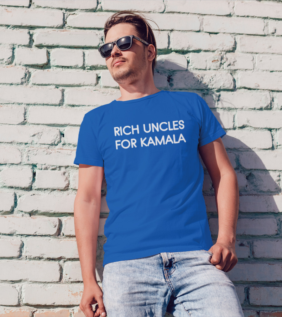 Anthony Mincey Rich Uncles For Kamala T-Shirt
