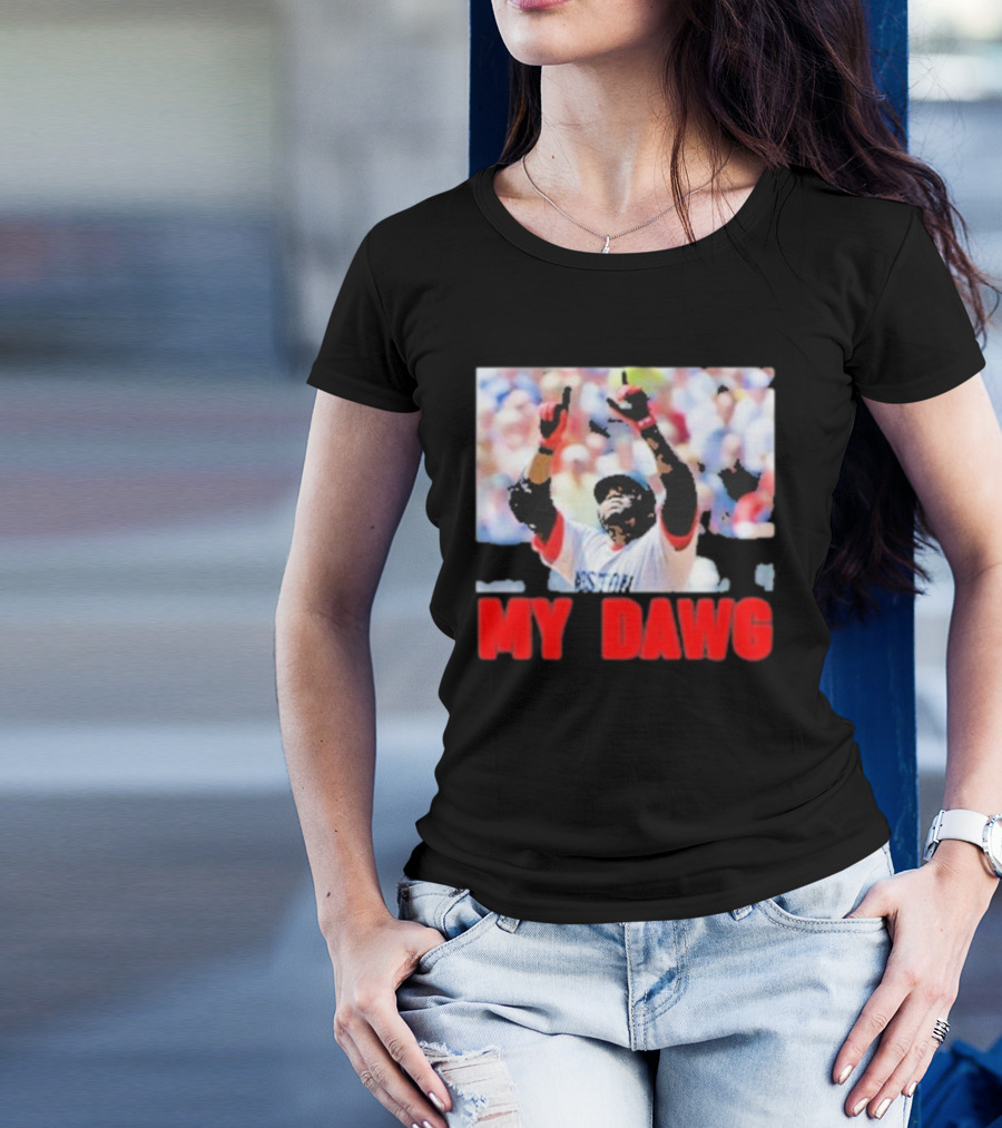 Big Papi My Dawg Boston Sports Baseball My Dawg T-Shirt