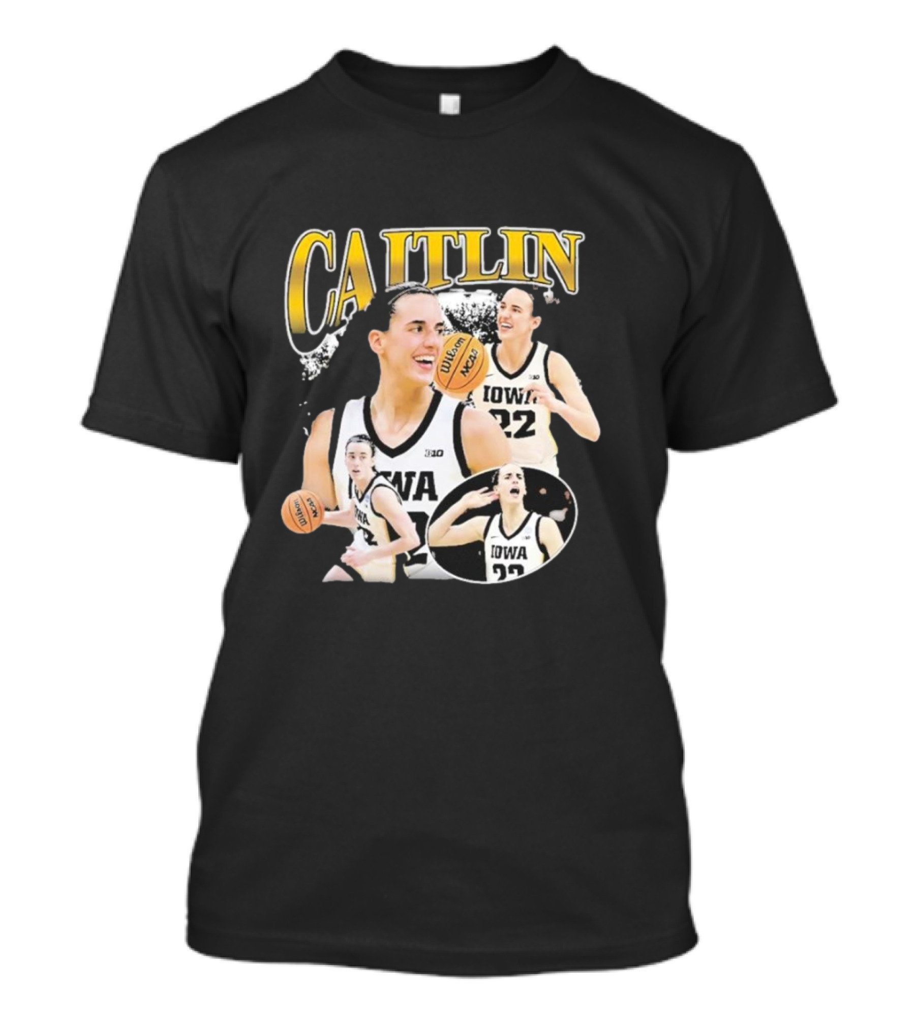 Caitlin Iowa Basketball 22 Players T-Shirt
