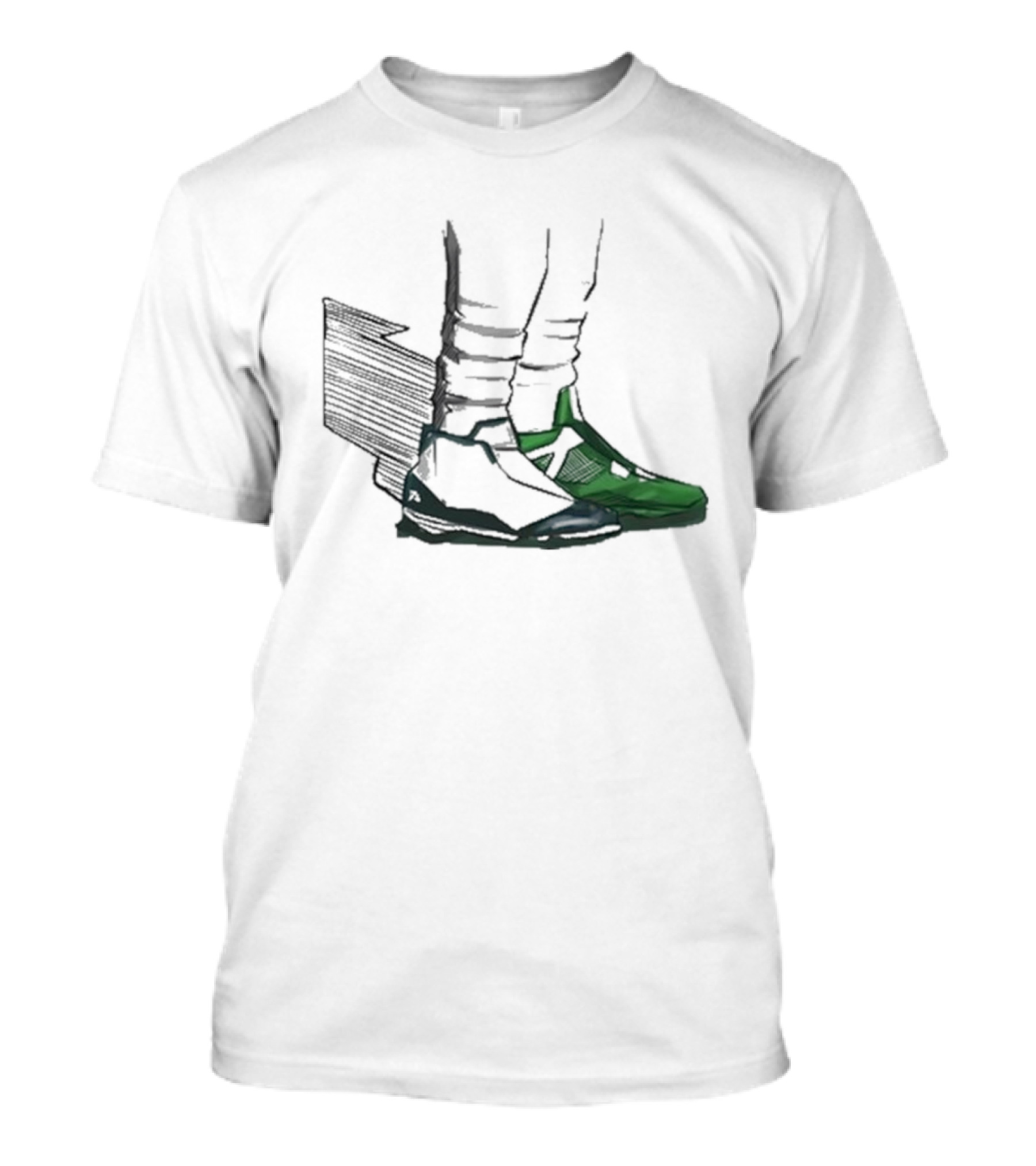 Dsaraiyart Shoe Game Comfort Colors Retro Sneakers T-Shirt